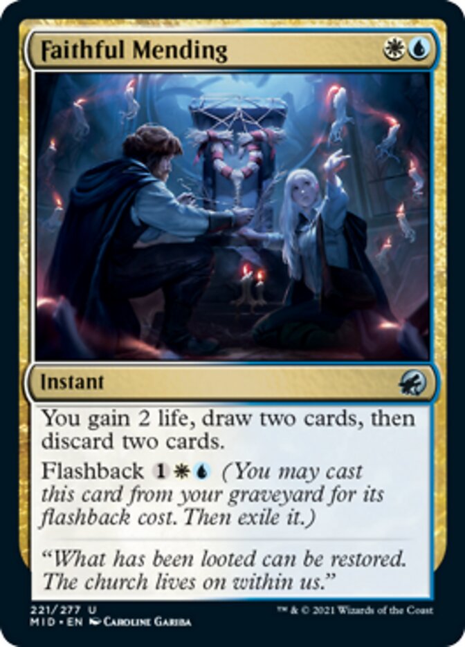 Faithful Mending [Innistrad: Midnight Hunt]