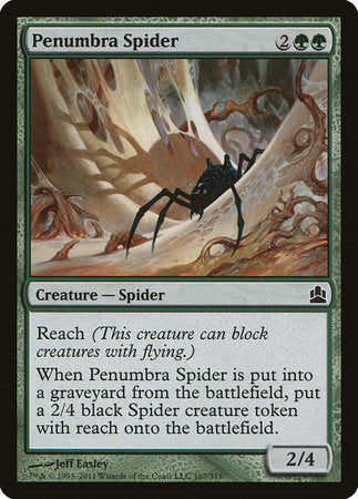 Penumbra Spider [Commander 2011]