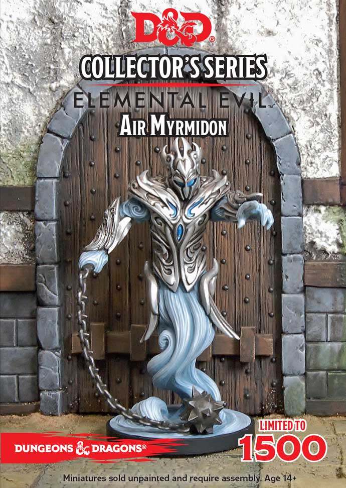 D&D Collectors Series Miniatures Elemental Evil Air Myrmidon