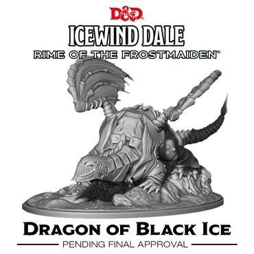D&D Icewind Dale Rime of the Frostmaiden Dragon of Black Ice
