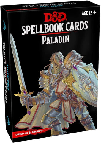 D&D: Spellbook Cards Paladin Deck (69 Cards) Revised 2017 Edition