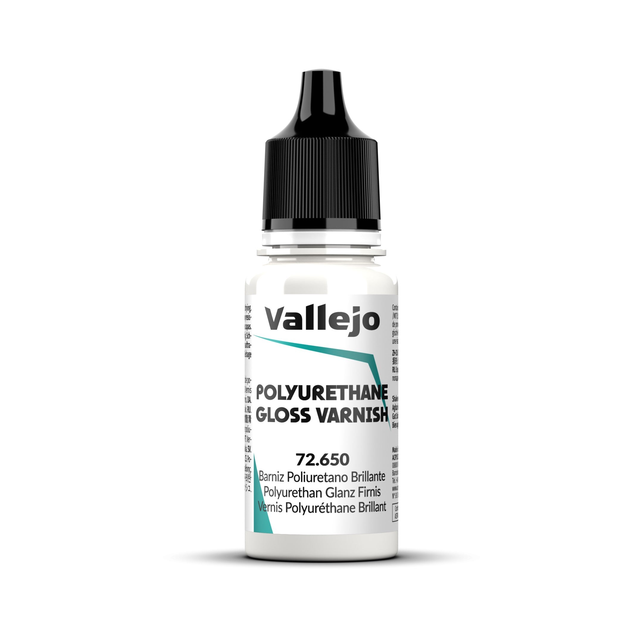 Vallejo: Auxillary: Polyurethane Gloss Varnish 18ml