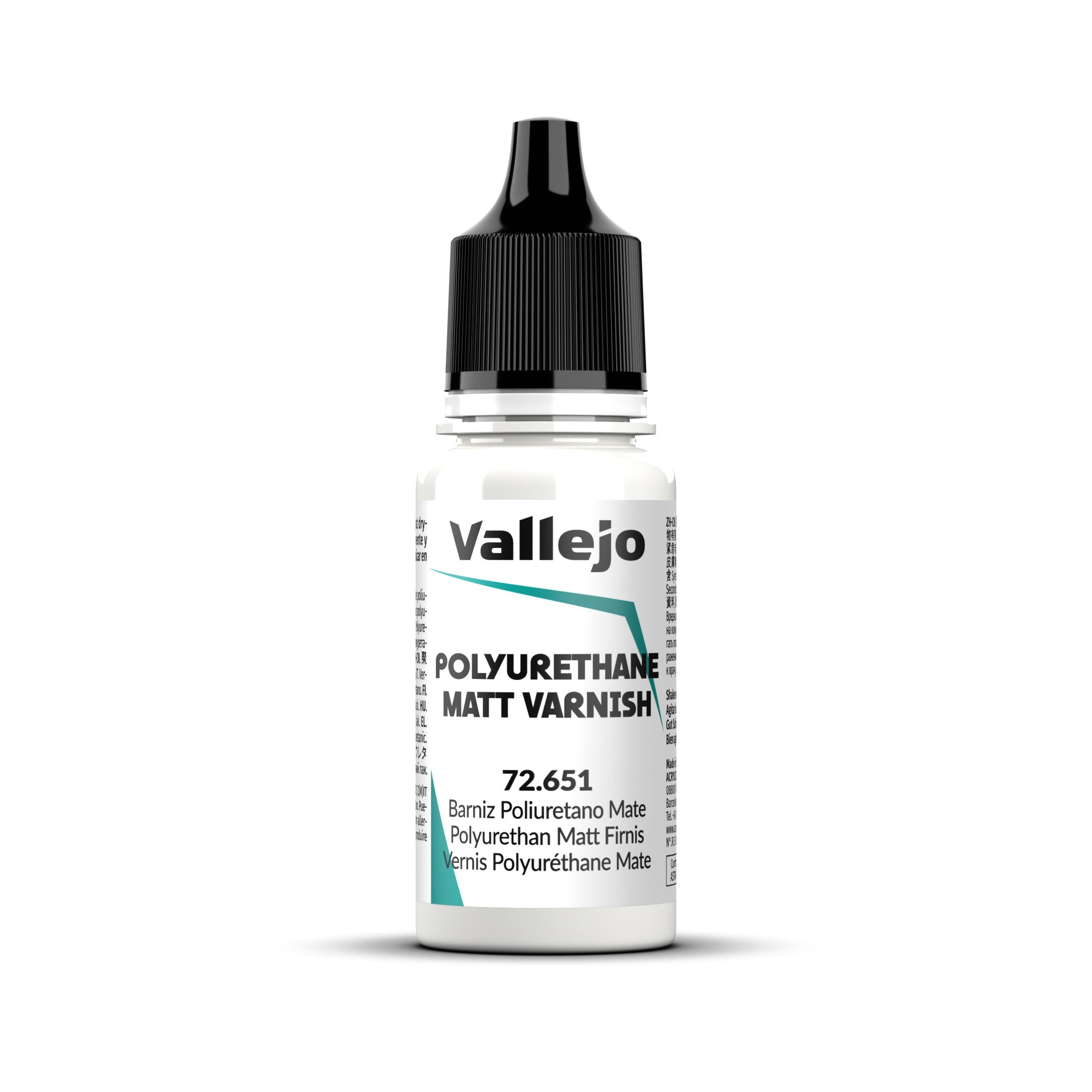 Vallejo: Auxillary: Polyurethane Matt Varnish 18ml