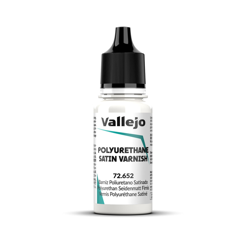 Vallejo: Auxillary: Polyurethane Satin Varnish 18ml