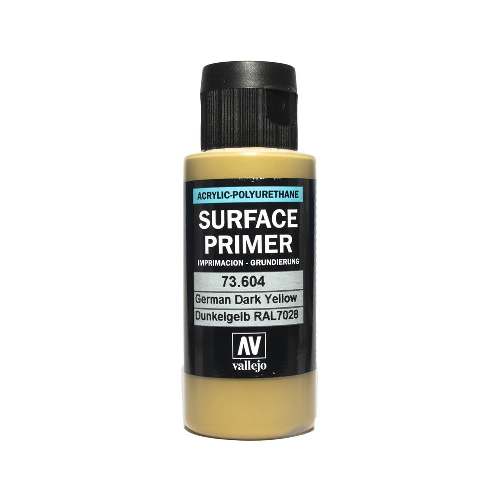 Vallejo: Surface Primer: Ger Dark Yellow 60 ml