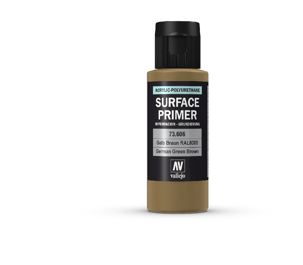 Vallejo: Surface Primer: Ger Green Brown 60 ml