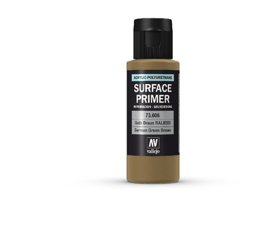 Vallejo: Surface Primer: Ger Green Brown 60 ml