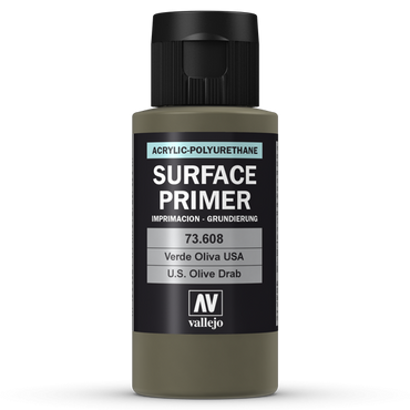 Vallejo: Surface Primer: US Olive Drab 60 ml