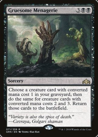 Gruesome Menagerie [Guilds of Ravnica]