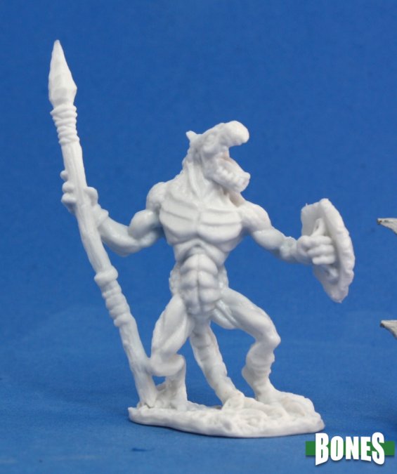 Reaper Bones: Lizardman Soldier