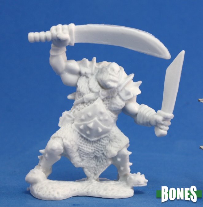 Reaper Bones: Orc Stalker (Two weapons)