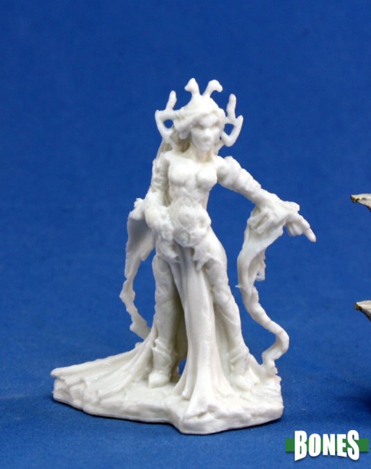 Reaper Bones: Shaeress Dark Elf Queen