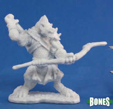 Reaper Miniatures Bones: Blacktongue, Gnoll Archer