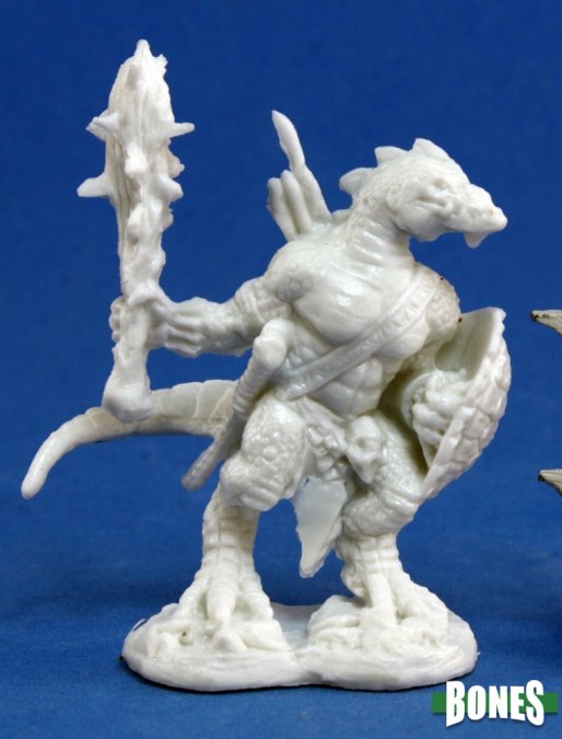Reaper Miniatures Bones: Lizardman Warrior