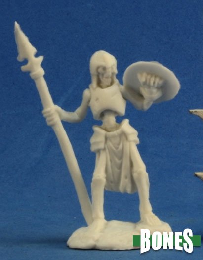 Reaper Bones: Skeleton Guardian Spearman (3)