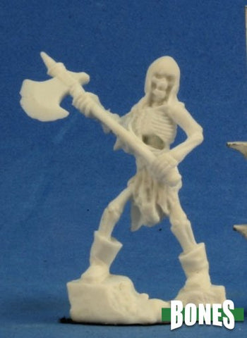 Reaper Bones: Skeleton Guardian Axeman (3)