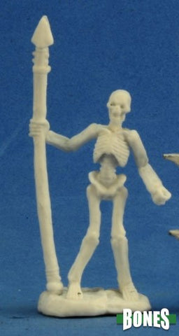 Reaper Bones: Skeleton Warrior Spearman (3)
