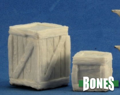 Reaper Bones: Crates (Large and Small)(2)