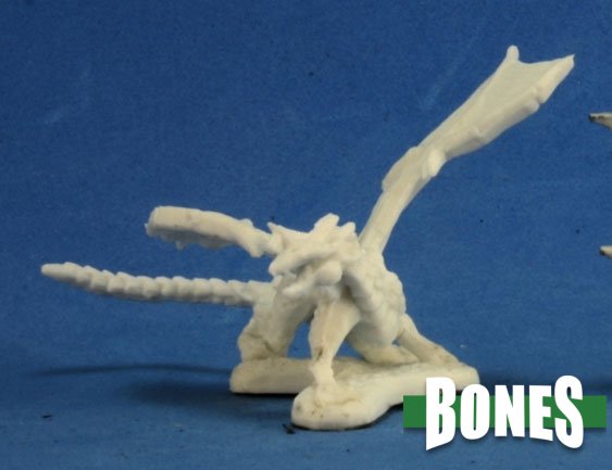 Reaper Bones: Dragon Hatchling Blue