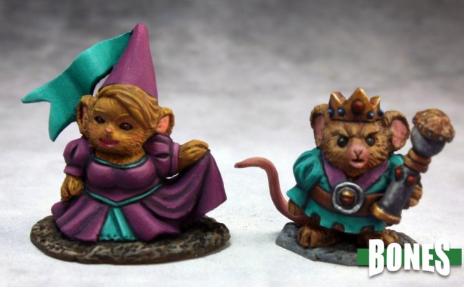 Reaper Bones: Mousling King and Princess