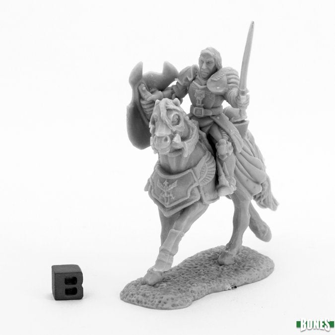 Reaper Bones: Sir Danel, Mounted Crusader