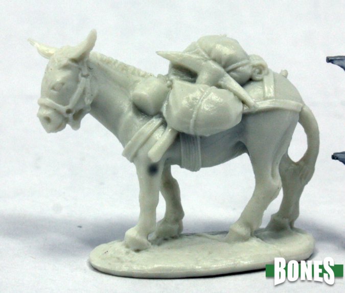 Reaper Bones: Pack Donkey