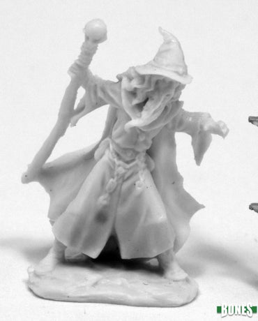 Reaper Bones: Lendil Blackroot Wizard