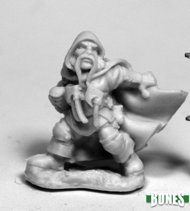 Reaper Bones: Klaus Copperthumb Dwarf Thief