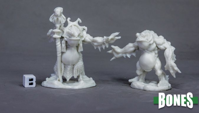 Reaper Bones: Deep One Priest & Servitor (2)