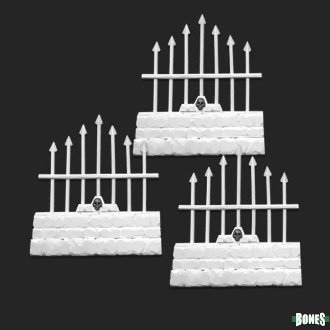 Reaper Bones: Graveyard Short Fences (3)