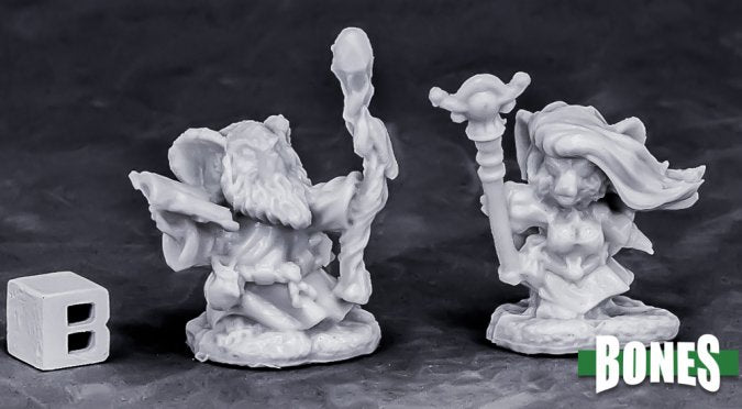 Reaper Bones: Wizard Mouslings (2)