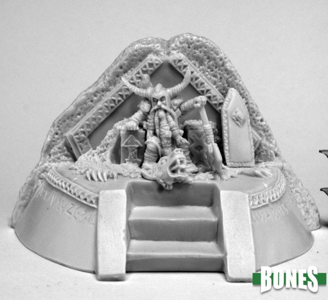 Reaper Bones: Dwarf King on Throne