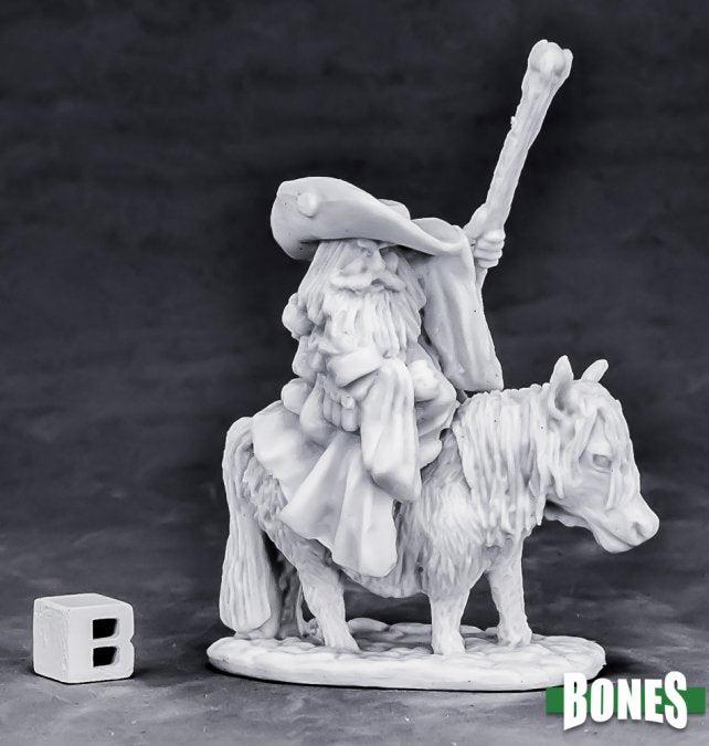 Reaper Bones: Dwarf Mounted Battle Mage