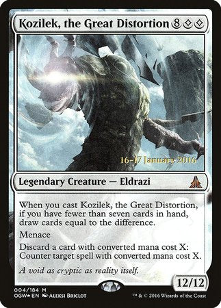 Kozilek, the Great Distortion [Oath of the Gatewatch Promos]
