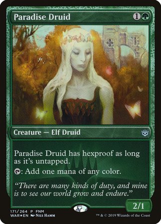 Paradise Druid [War of the Spark Promos]