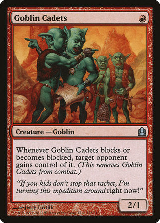 Goblin Cadets [Commander 2011]