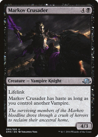 Markov Crusader [Eldritch Moon]