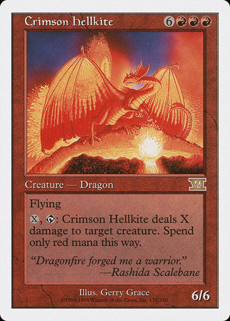 Crimson Hellkite [Classic Sixth Edition]
