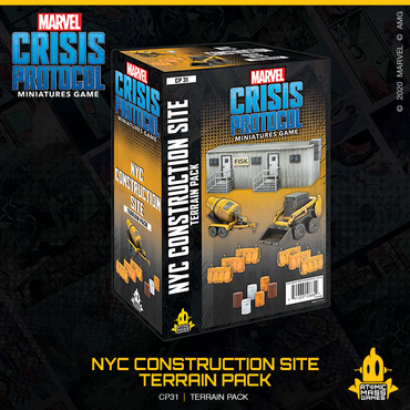 Marvel Crisis Protocol NYC Construction Site Terrain Pack