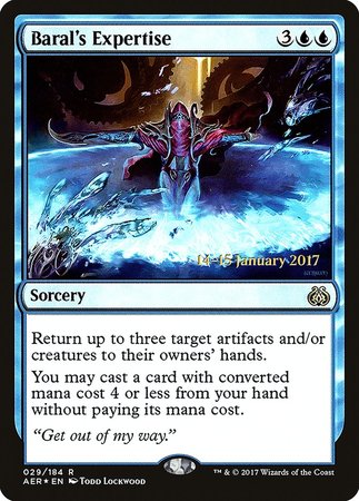 Baral's Expertise [Aether Revolt Promos]