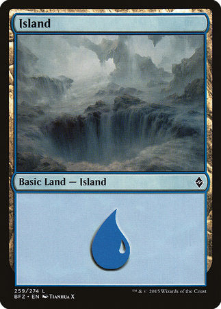 Island (259) [Battle for Zendikar]