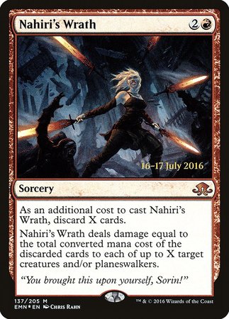 Nahiri's Wrath [Eldritch Moon Promos]