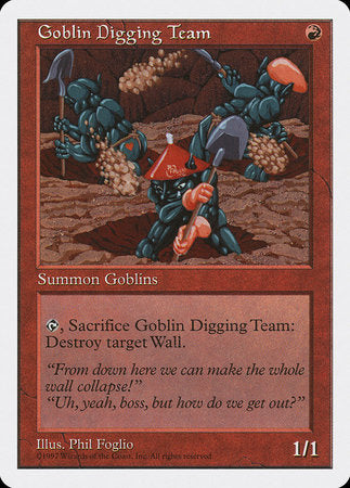 Goblin Digging Team [Fifth Edition]