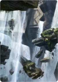 Island 1 Art Card [Zendikar Rising Art Series]