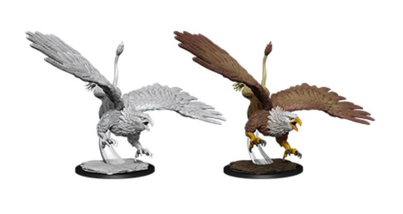 D&D Nolzurs Marvelous Unpainted Miniatures Diving Griffon