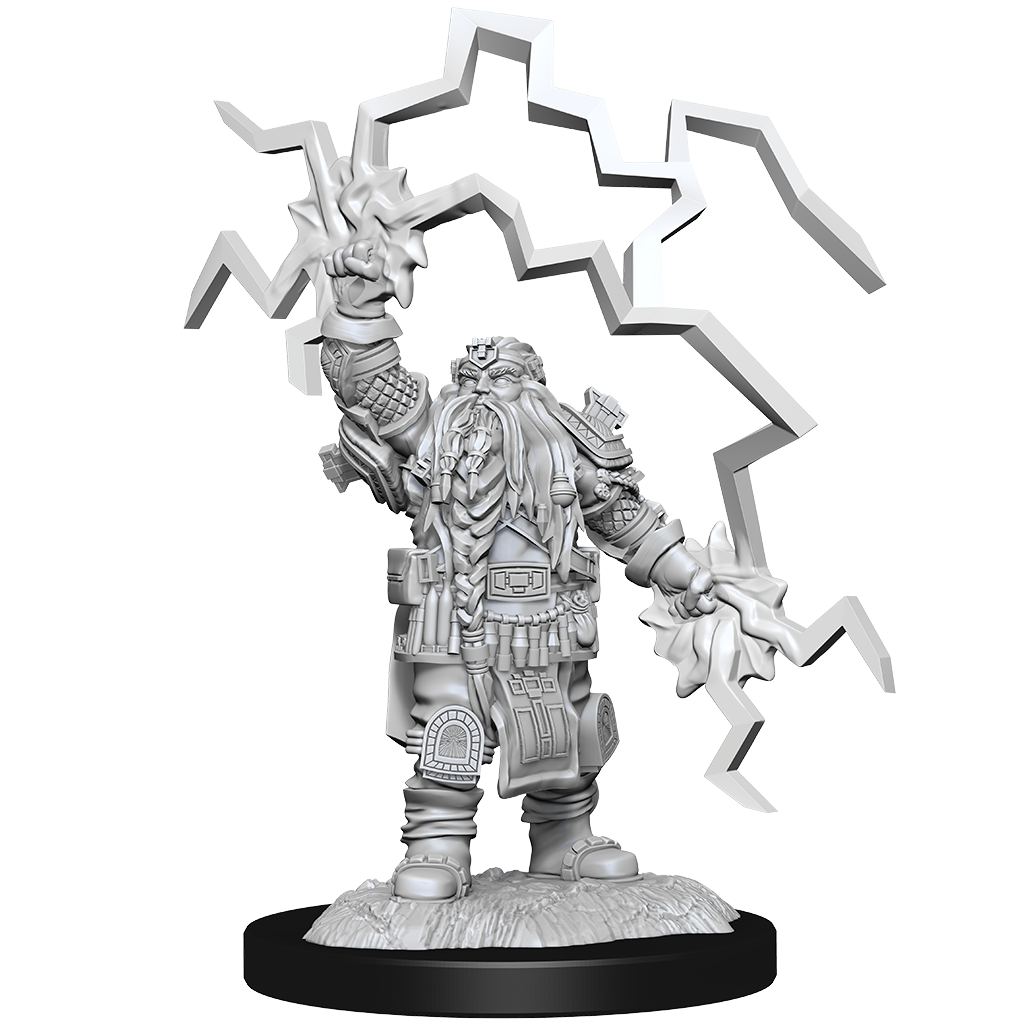 D&D Nolzurs Marvelous Unpainted Miniatures Dwarf Cleric Male