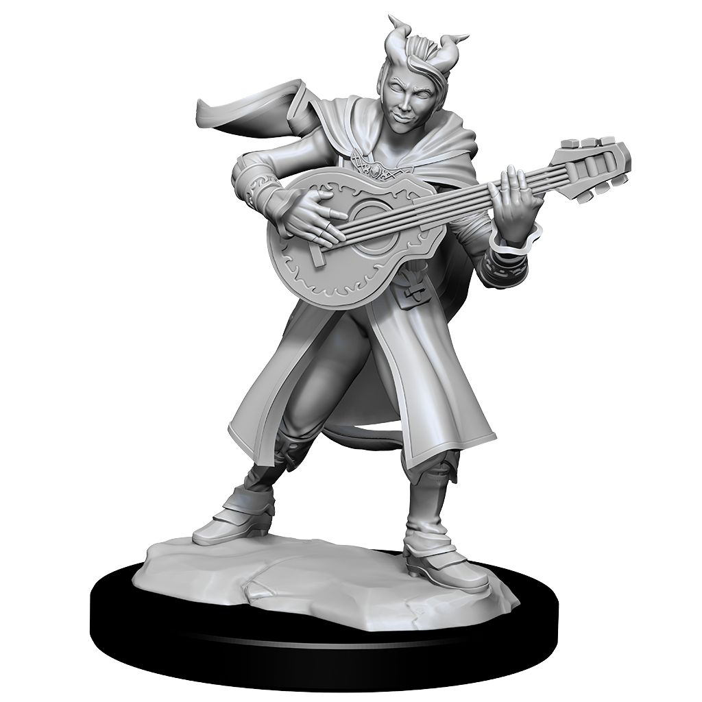 D&D Nolzurs Marvelous Unpainted Miniatures Tiefling Bard Female