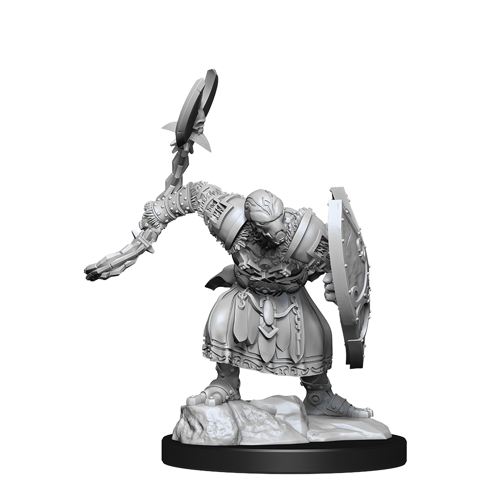 D&D Nolzurs Marvelous Unpainted Miniatures Warforged Barbarian