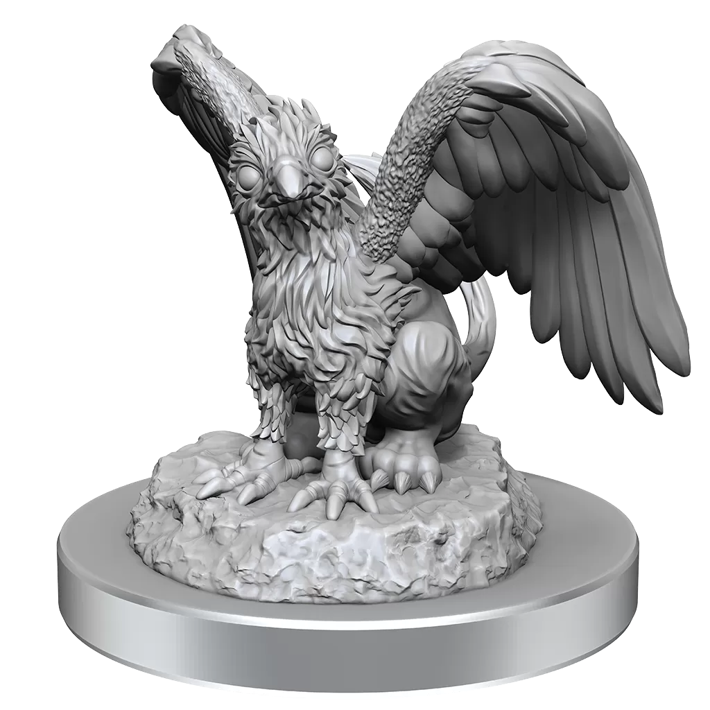 D&D Nolzurs Marvelous Unpainted Miniatures Griffin Hatchlings
