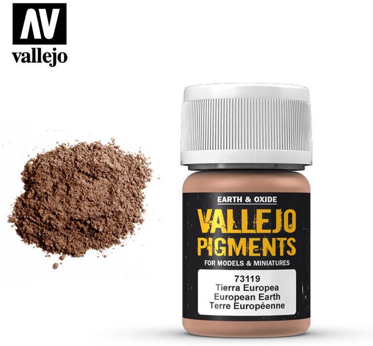 Vallejo: Pigments: European Earth 30ml